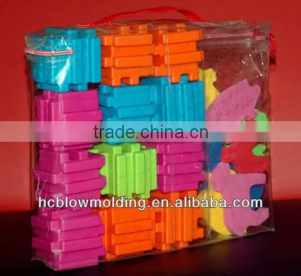 Customize blow molding plastic toys for kids fruit toy solf balls toy for sale
