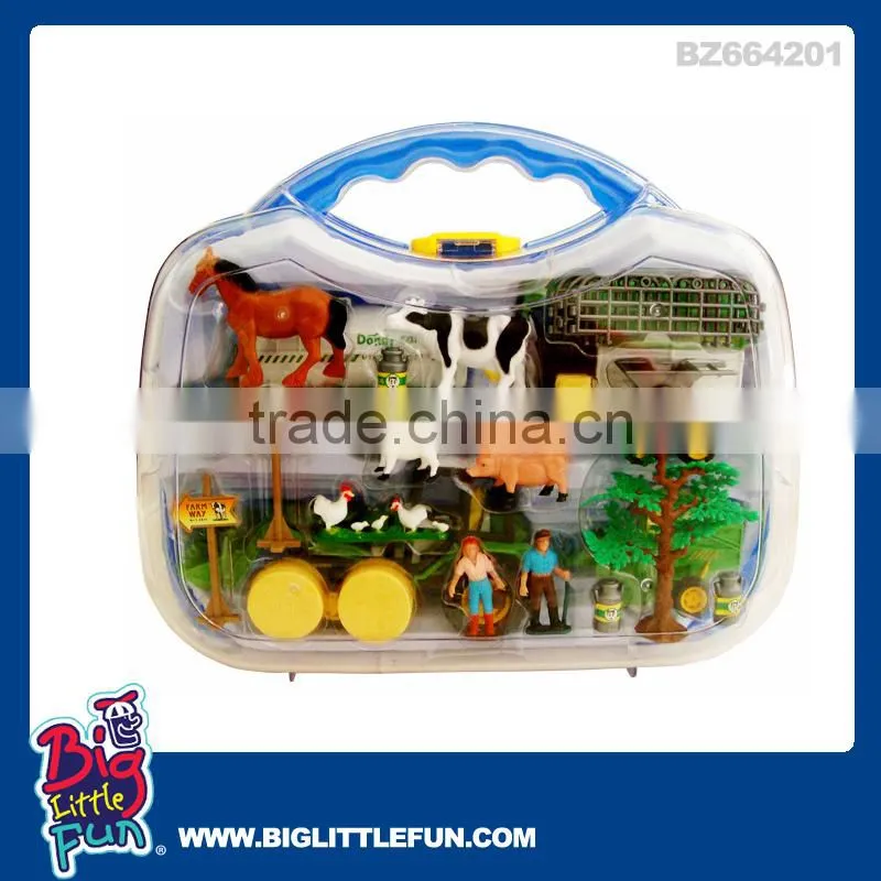 Sliding farm toys,farm tractor toys set