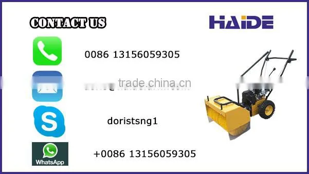 4 in 1 Road Sweeper Cleaning ,6.5hp Snow Sweeper,Manual Sweeper,Dustbin