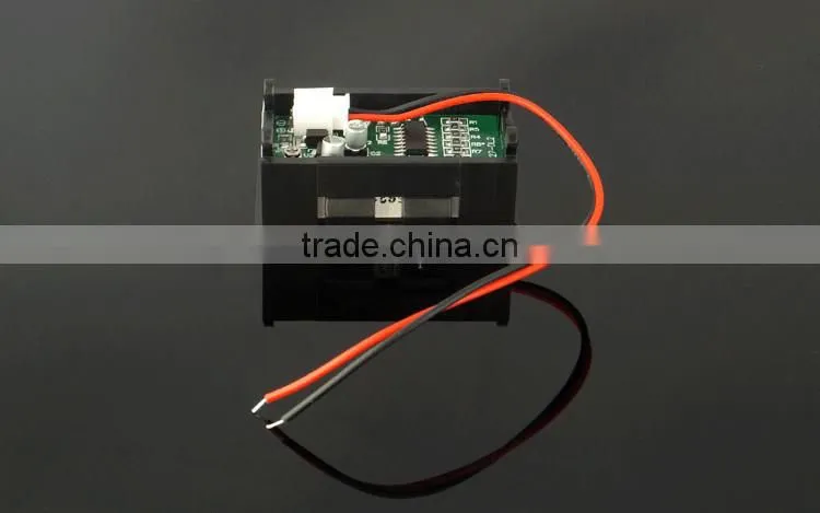 V27D two lines DC2.5-30V reversed does not burn, electric motor car digit digital voltmeter