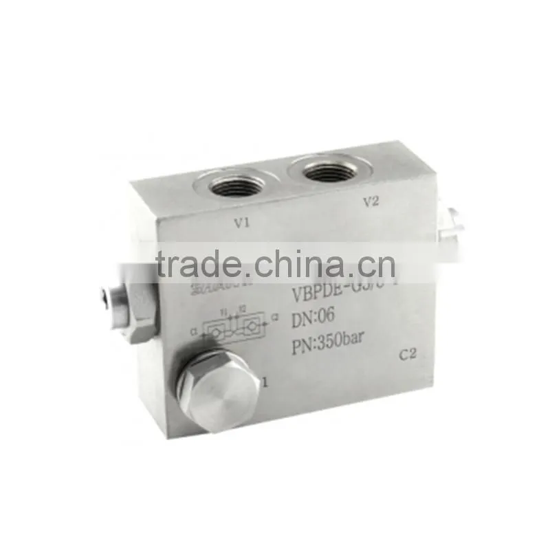 VBPDE-FLV double pilot valve