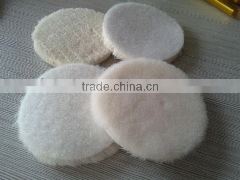 7" lamb wool polishing pad