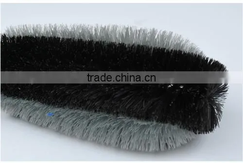 PP Car Wheel Brush Washing Brush With TPR Handle