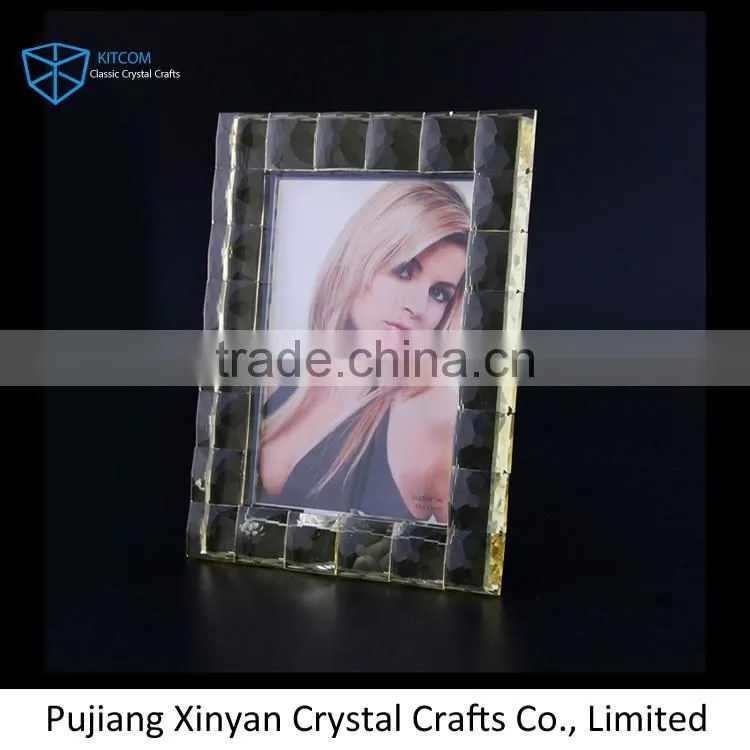 New products excellent quality crystal beads candle holders from China