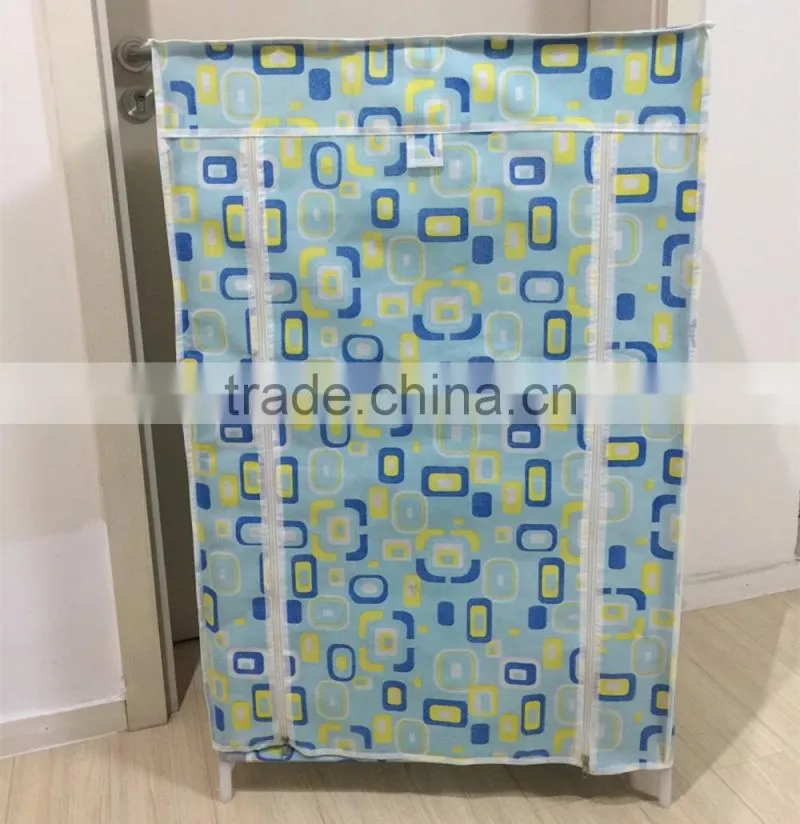 Shoes Storage Rack 4 Tiers Metal Shoes Shelf Organizer Holder Fabric Stand Closet