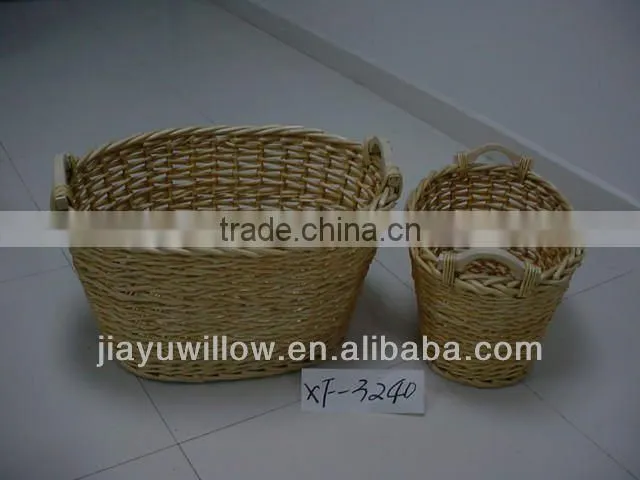 High quality well made Willow basket From China