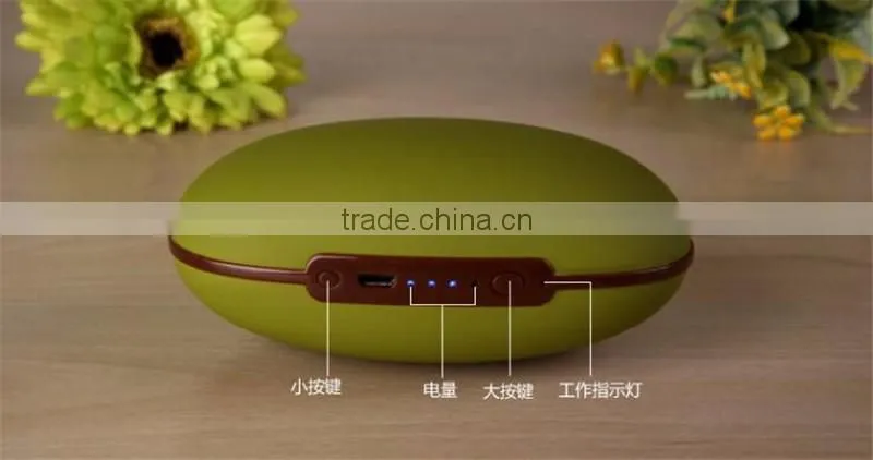magic beans mobile power hand warmer 5200Mah mobile power USB mobile charging treasure Rechargeable mini type warm hand