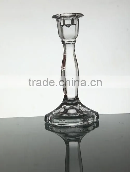 Crystal candle holder for home decoration