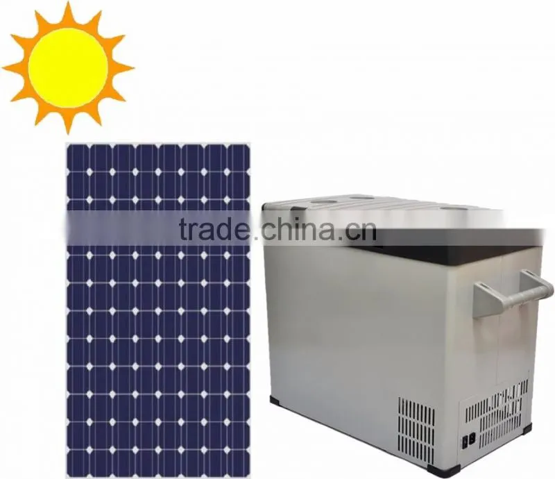 52L Portable Solar DC Car Refrigerator