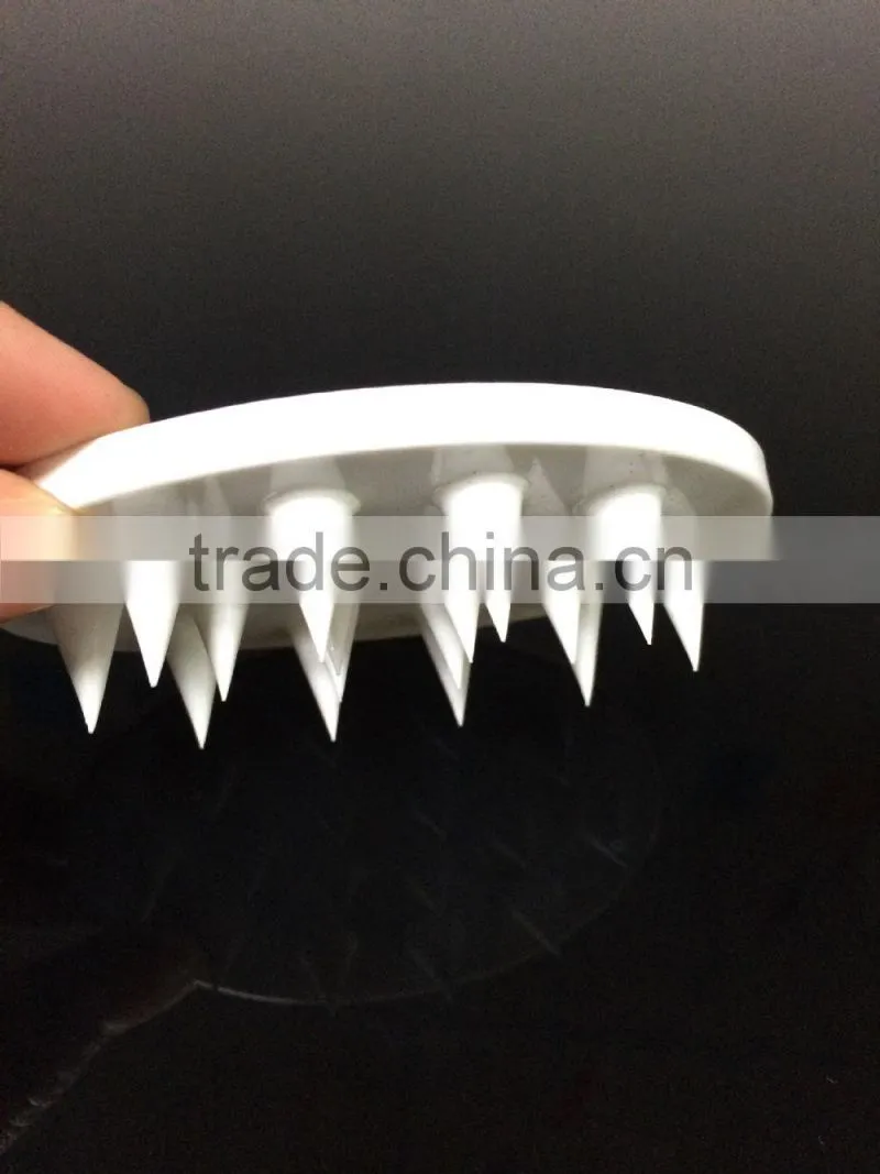 The first exclusive health care massage shampoo special manual silicone shampoo brush