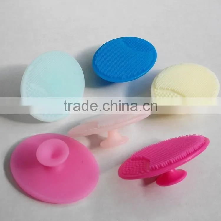 Factory silicone face cleaning brush high quality silicone facial brush
