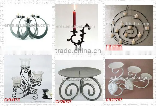 Tabletop Hurricane Candle Holder For Wedding