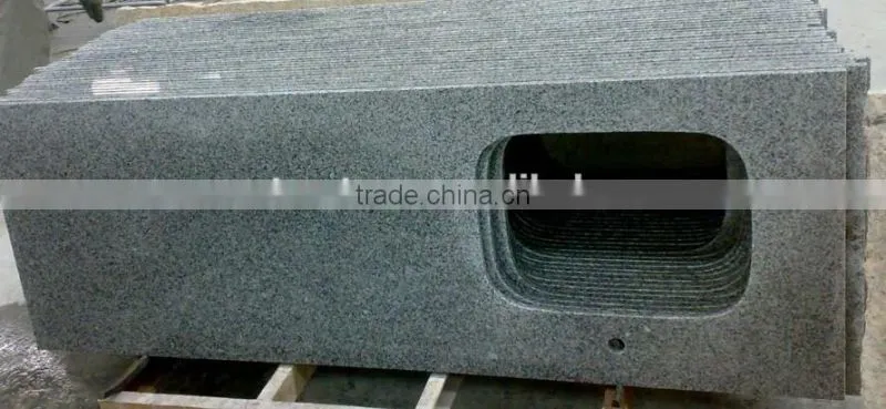 Eased Countertop China Grey Granite Countertop Cheap Countertop