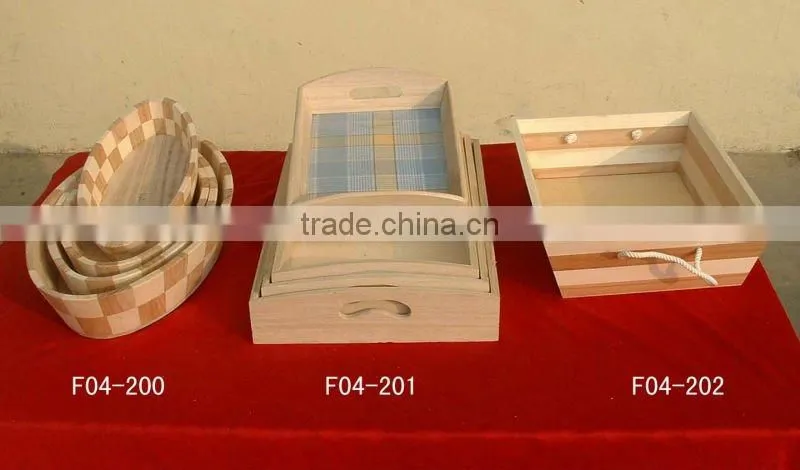 decorative handcraft storage wooden tray,wood craft