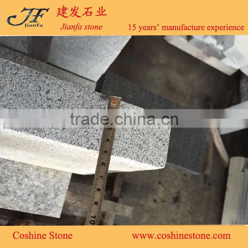 G654 granite black granite paving stone cobblestone