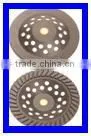 Turbo row diamond cup wheel