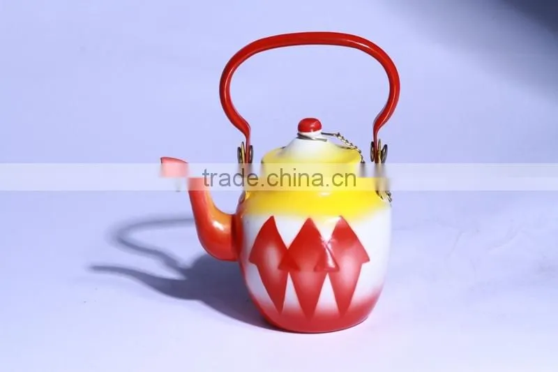 tea pot water enamel kettle in middle east market