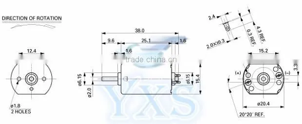 130 motor FK-130SH strong magnet ,high speed micro DC motor In stock