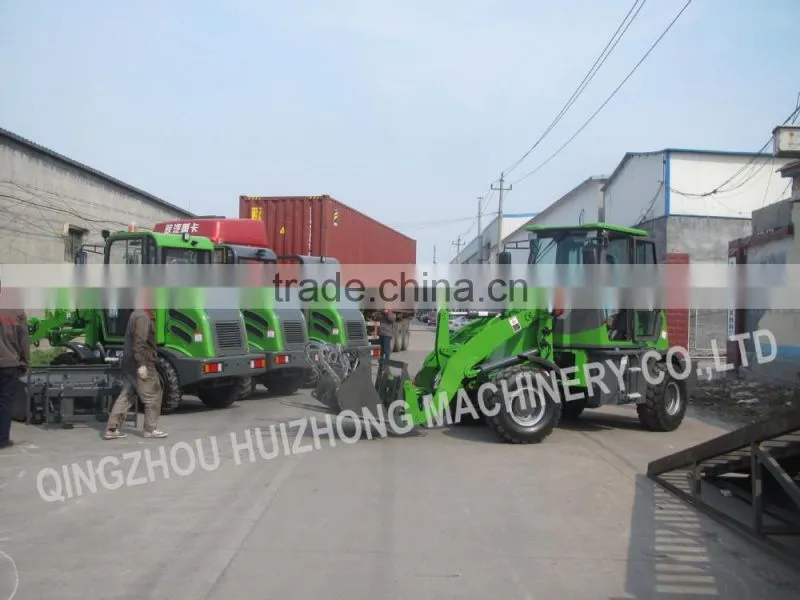 ZL18 payloader with high quality shovel wheel loader