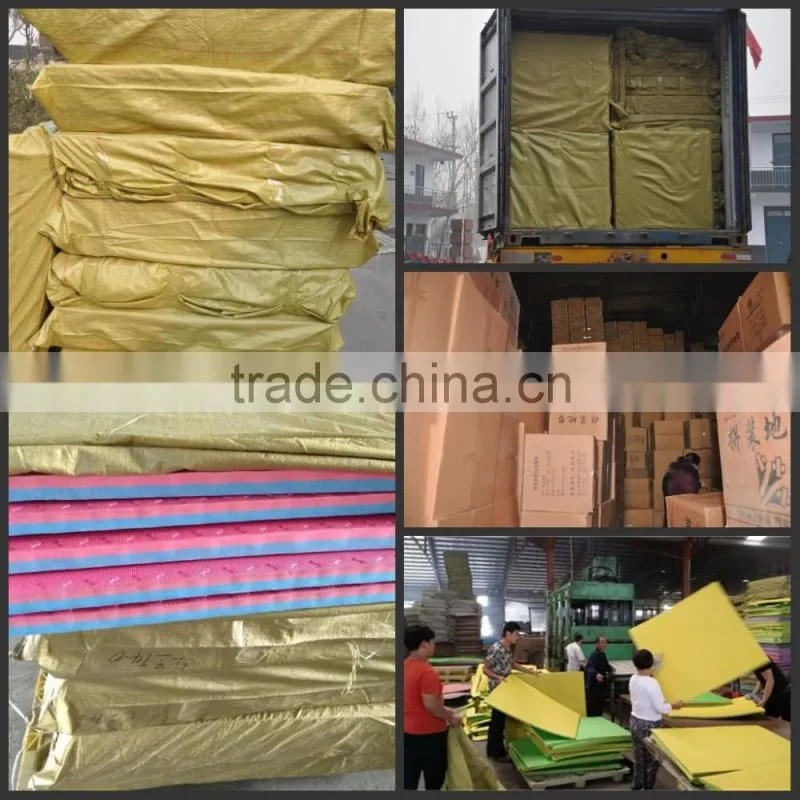 china factory products colorful foam mats martial arts jigsaw mats