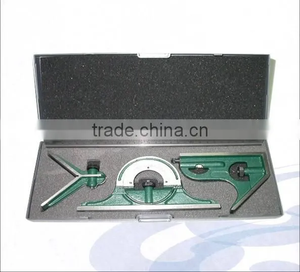 Stainless Steel Combination Square Set