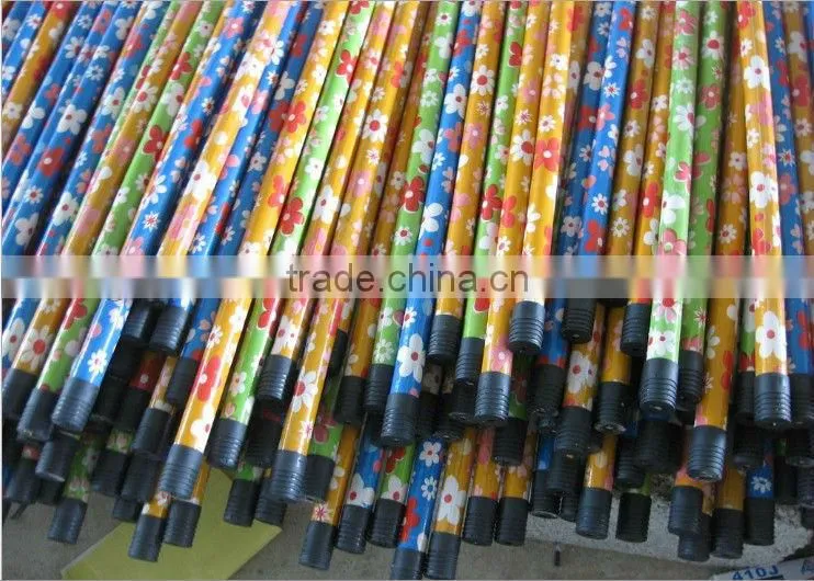 plastic boom wooden handle