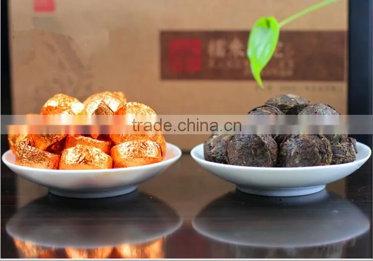 Famous Brand Chinese Yunnan Puerh tea health body rose flavor mini tuo tea