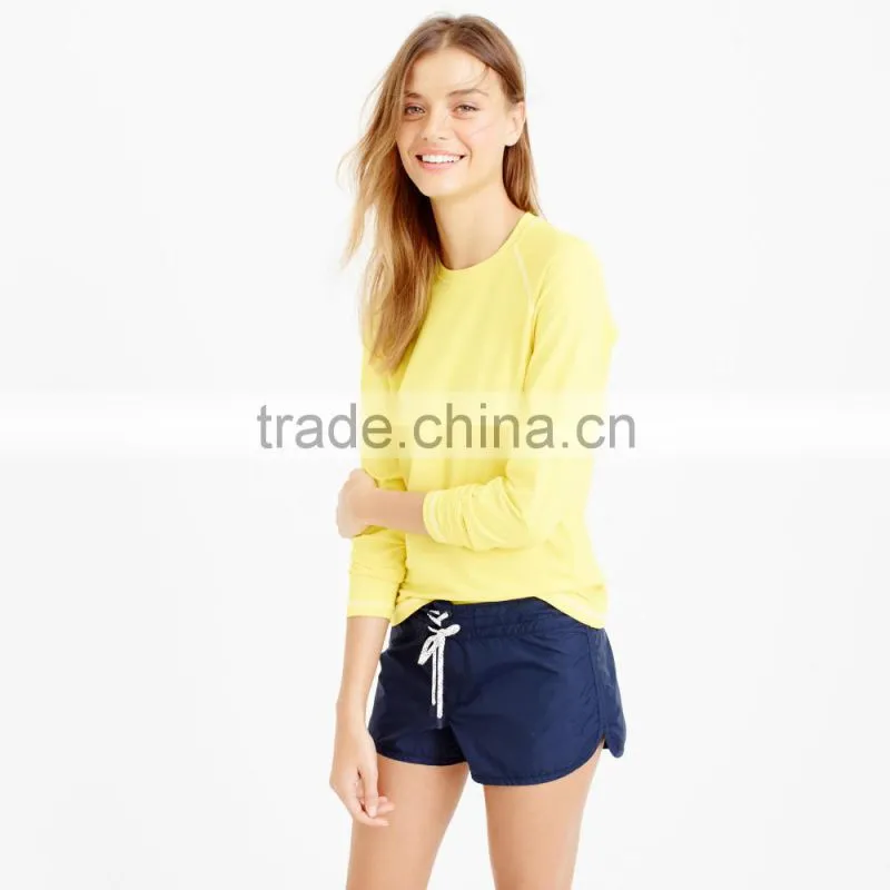 Wholesale Custom Woman Summer Fashion Dry Quick Nylon Beach Retro Sexy Board Surf Shorts