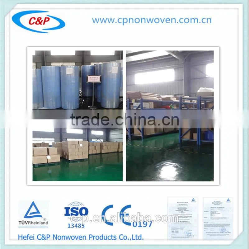 nonwoven disposable patient surgical gown (CE&ISO 13485 certificate)