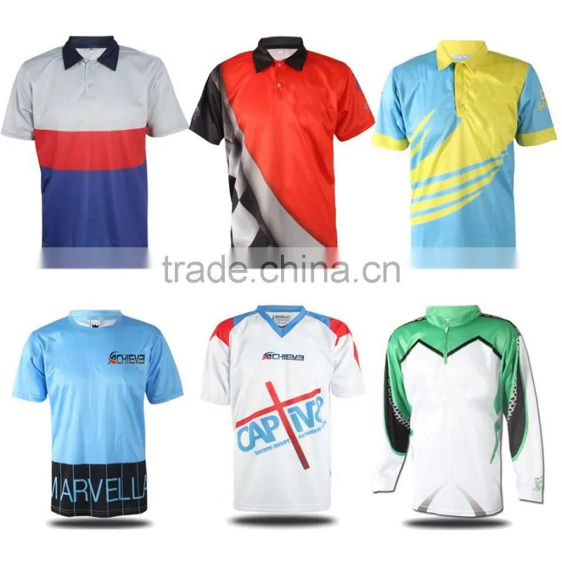 Sublimated Men Tee T Shirt, Made %100 Polyester, Custom Printing