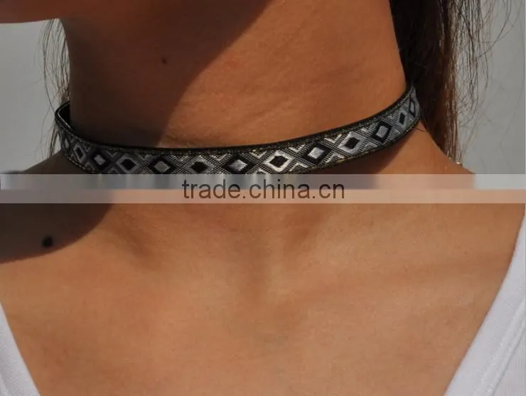ribbon bow choker necklace butterfly knot necklace handmade ribbon necklace jewelry