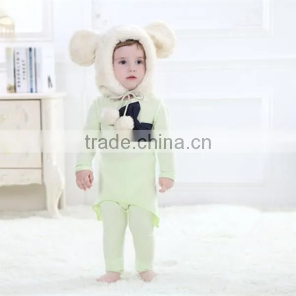 New Arrival Baby Girls Wool Hats Of Two Big Ears,Winter Warm Cute Baby Hats