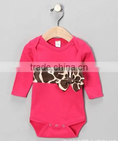 Wholesale 100% Cotton Baby Girl Soft Stripe Romper For Infant Baby Clothes