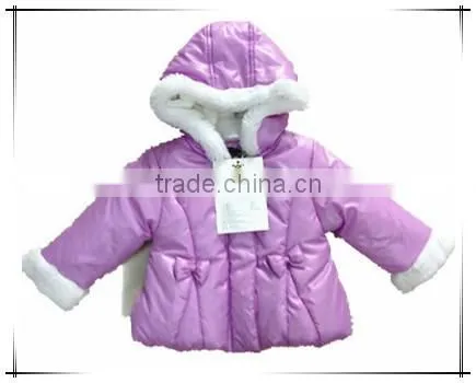printed padding girls winter coats factory shishi fujian