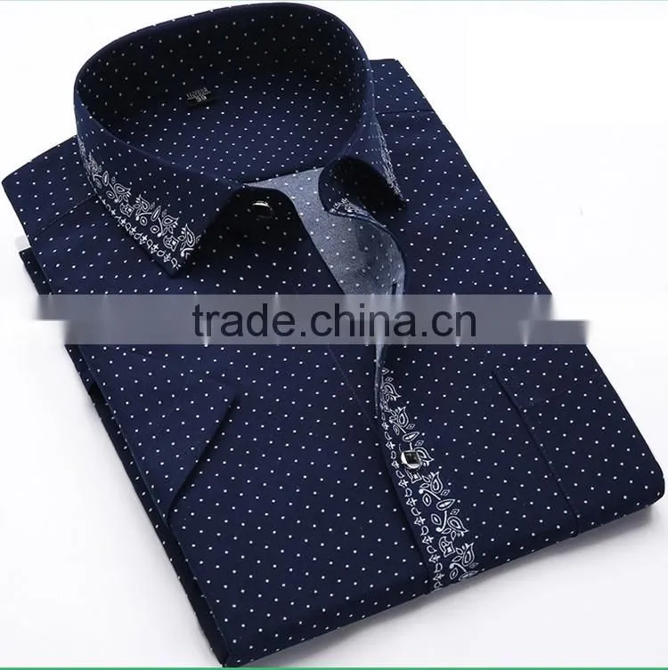 Paragraphs summer thin man short sleeve shirt