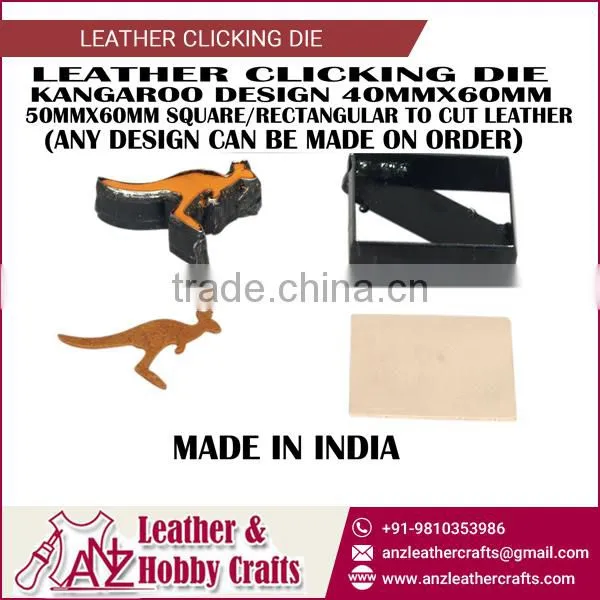 40mmX60mm Kangaroo Design Leather Clicking Die at Affordable Rates