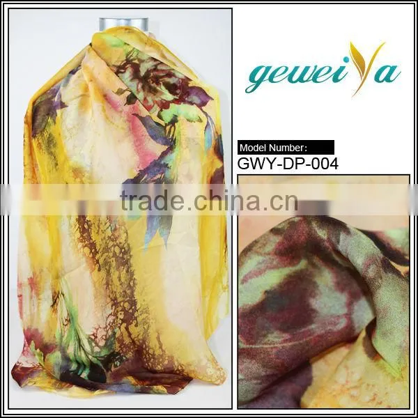 Digital Chiffon Printing Scarves