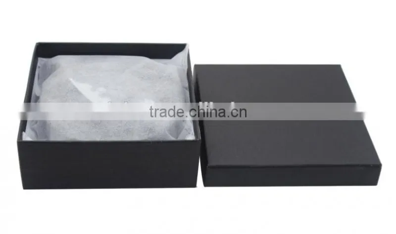 Cheap Belt Paper Package Gift Box Black Paper Belt Packing Box Case Packing box For Belt Gift