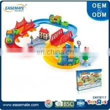 Intelligence battery operated train track set for kids