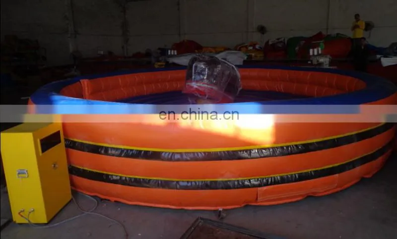 2017 Most Popular Machine Outdoor Sport Games Adults inflatable Rodeo bull
