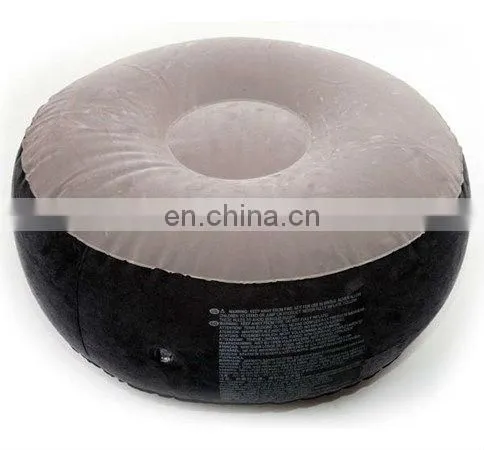 Inflatable Lounge Sofa Chair With Foot Stool