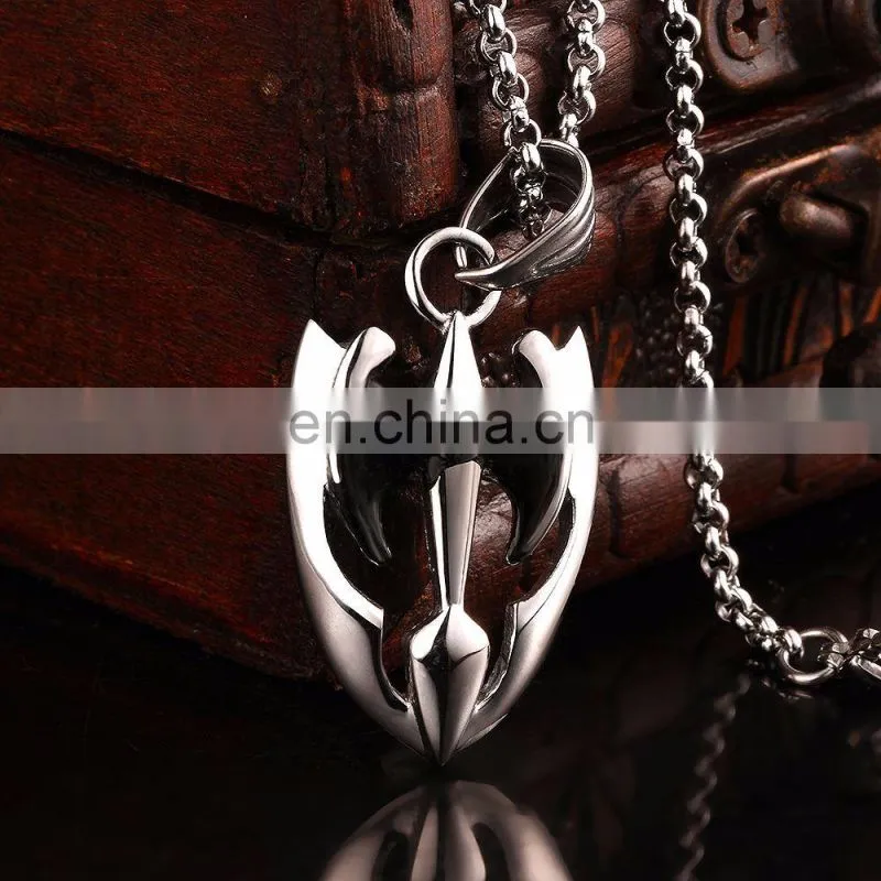 Retro Cross Stainless Steel Necklace Pendant