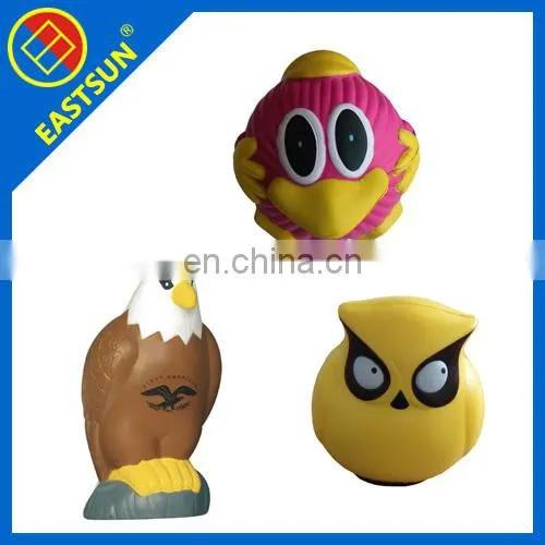factory price Promotional Cartoon PU stress ball customized with any pattern classic toys