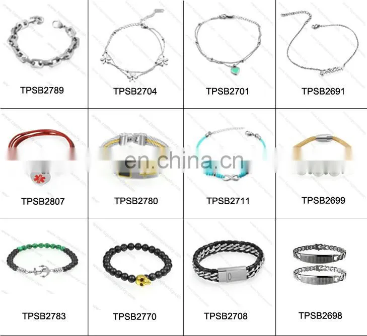 Fashion leather blue beaded wrap bracelet for sale