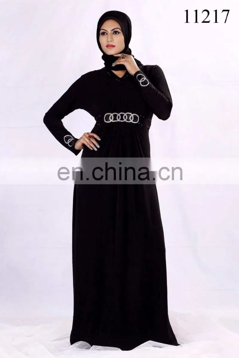 New Muslim Women Abaya Fashion Lycra Abaya