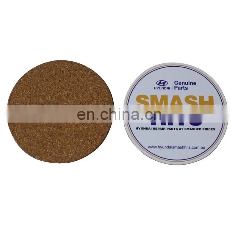 custom funny design cmyk full color printing cork puzzle placemat