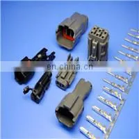Automotive waterproof 4hole plug/waterproof connectors/HID /4 hole male female plugin distribution terminals plastic waterproof
