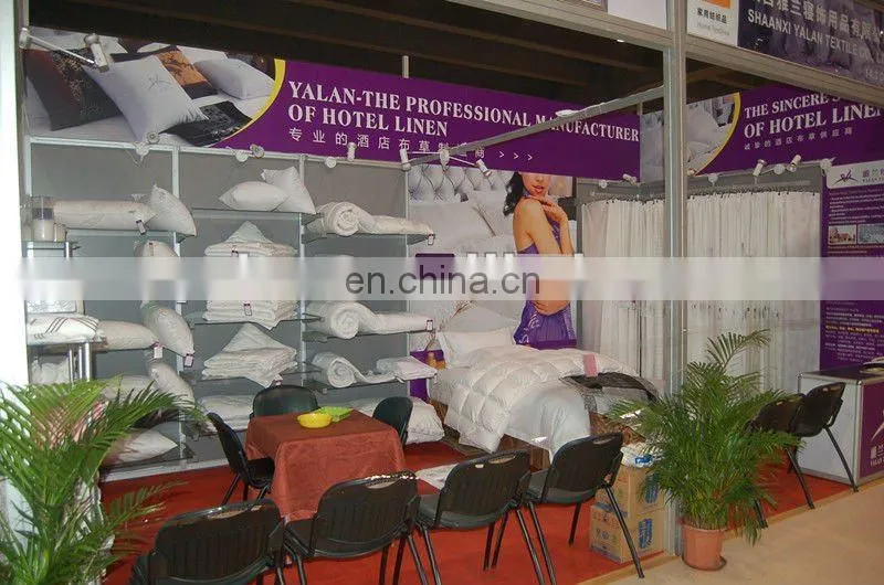 jacquard white 100% cotton fabric for hotel bedding/hospital/sauna center/leisure club/laundry