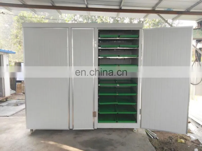 Commercial rabbits fodder making machine / hydroponic culturing barley breeding machine for sale