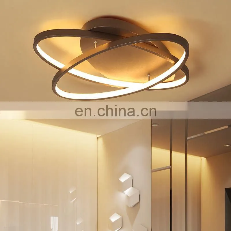 Creative aluminum new living room ceiling lamp LED energy saving bedroom lamp